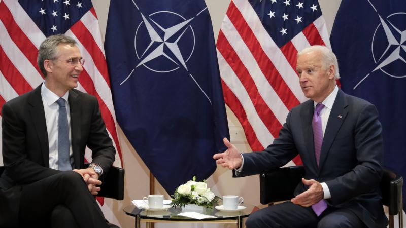 Joe Biden meets with NATO Secretary-General Jens Stoltenberg in Munich in 2015. Relations will no doubt be far more cordial under Biden, but Europe and the U.S. have differences that transcend the Trump administration. Joe Biden meets with NATO Secretary-General Jens Stoltenberg in Munich in 2015. Relations will no doubt be far more cordial under Biden, but Europe and the U.S. have differences that transcend the Trump administration.