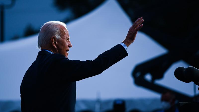 Joe Biden speaks to union members in Erie, Pa., on Oct. 10. The president-elect flipped Erie County back into Democrats' column. Joe Biden speaks to union members in Erie, Pa., on Oct. 10. The president-elect flipped Erie County back into Democrats' column.