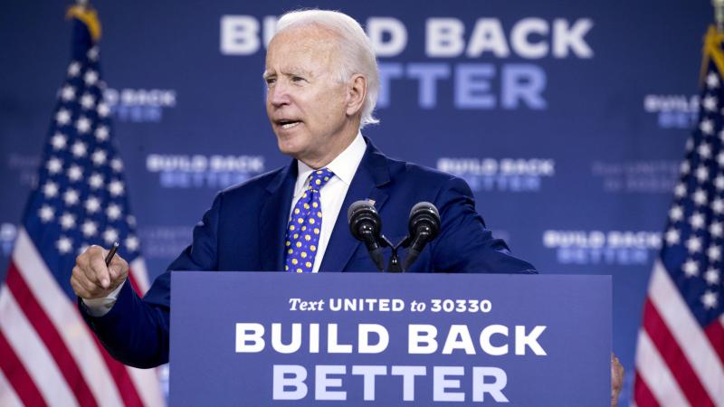 Democratic presidential candidate and former Vice President Joe Biden speaks at a campaign event in Wilmington, Del., on Tuesday. Democratic presidential candidate and former Vice President Joe Biden speaks at a campaign event in Wilmington, Del., on Tuesday.