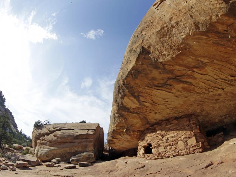 The "House on Fire" ruins is one of the ancient sites in the Bears Ears region near Blanding, Utah. The land holds significant cultural value to Native American tribes in the region. The "House on Fire" ruins is one of the ancient sites in the Bears Ears region near Blanding, Utah. The land holds significant cultural value to Native American tribes in the region.