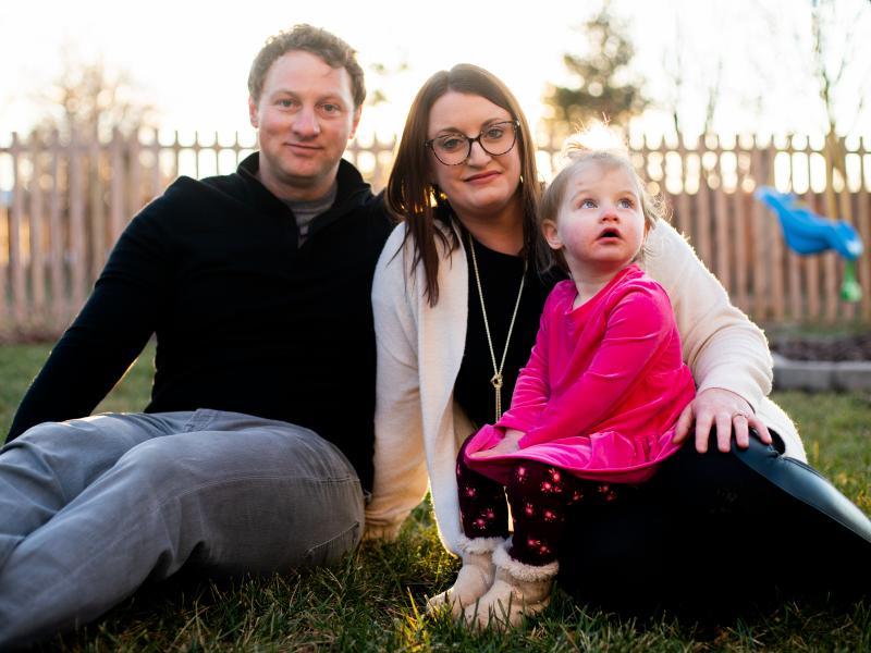 Mikkel and Kayla Kjelshus' daughter, Charlie, had a complication during delivery that caused her oxygen levels to drop and put her at risk for brain damage. Charlie needed seven days of neonatal intensive care, which resulted in a huge bill — $207,455 f Mikkel and Kayla Kjelshus' daughter, Charlie, had a complication during delivery that caused her oxygen levels to drop and put her at risk for brain damage. Charlie needed seven days of neonatal intensive care, which resulted in a huge bill — $207,455 f