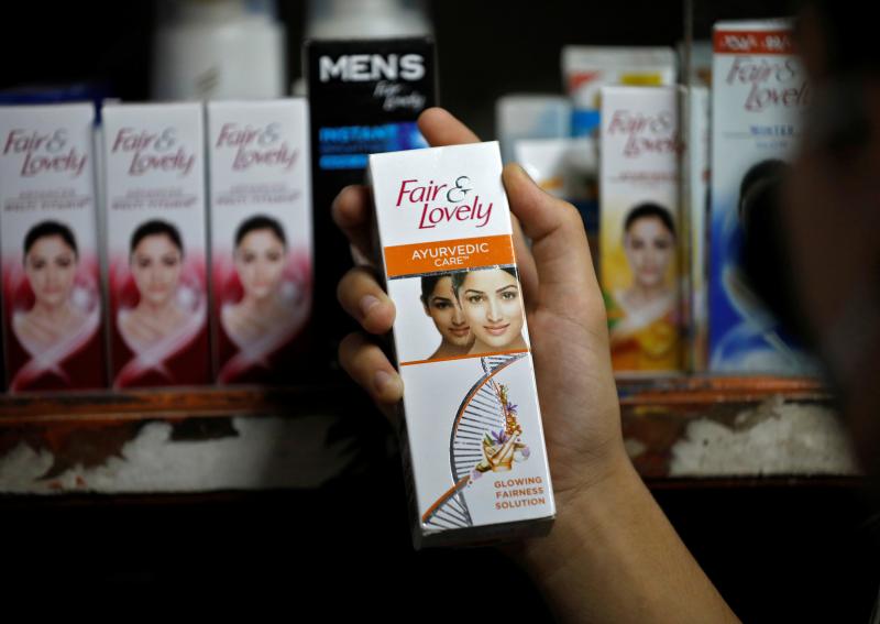 A package of Fair & Lovely skin-lightening cream at a shop in India. In response to calls for racial justice around the world, the product name is being changed to Glow & Lovely. A package of Fair & Lovely skin-lightening cream at a shop in India. In response to calls for racial justice around the world, the product name is being changed to Glow & Lovely.