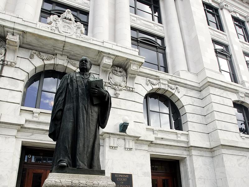 The Louisiana Supreme Court building is pictured in New Orleans. Fair Wayne Bryant was convicted in 1997 of stealing hedge clippers and sentenced to life. The Louisiana Supreme Court building is pictured in New Orleans. Fair Wayne Bryant was convicted in 1997 of stealing hedge clippers and sentenced to life.