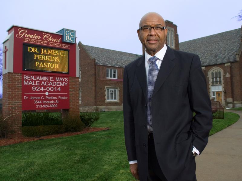 Rev. James Perkins of Greater Christ Baptist Church is one of several black pastors in Detroit who were unsuccessful in their SBA loan applications. Rev. James Perkins of Greater Christ Baptist Church is one of several black pastors in Detroit who were unsuccessful in their SBA loan applications.
