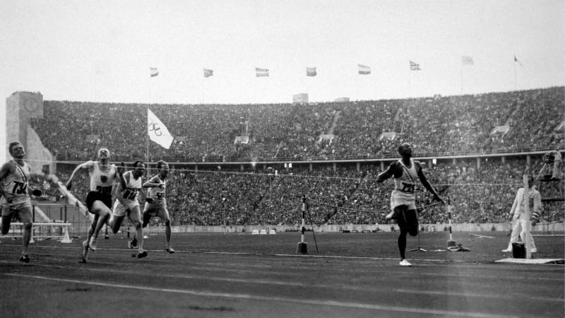 Jesse Owens crosses the line to win the 100-meter dash, one of four gold medals he won at the 1936 Olympics in Nazi Germany. The new book Upon Further Review imagines 31 counterfactual scenarios in sport, including the possibility of the United States boy Jesse Owens crosses the line to win the 100-meter dash, one of four gold medals he won at the 1936 Olympics in Nazi Germany. The new book Upon Further Review imagines 31 counterfactual scenarios in sport, including the possibility of the United States boy