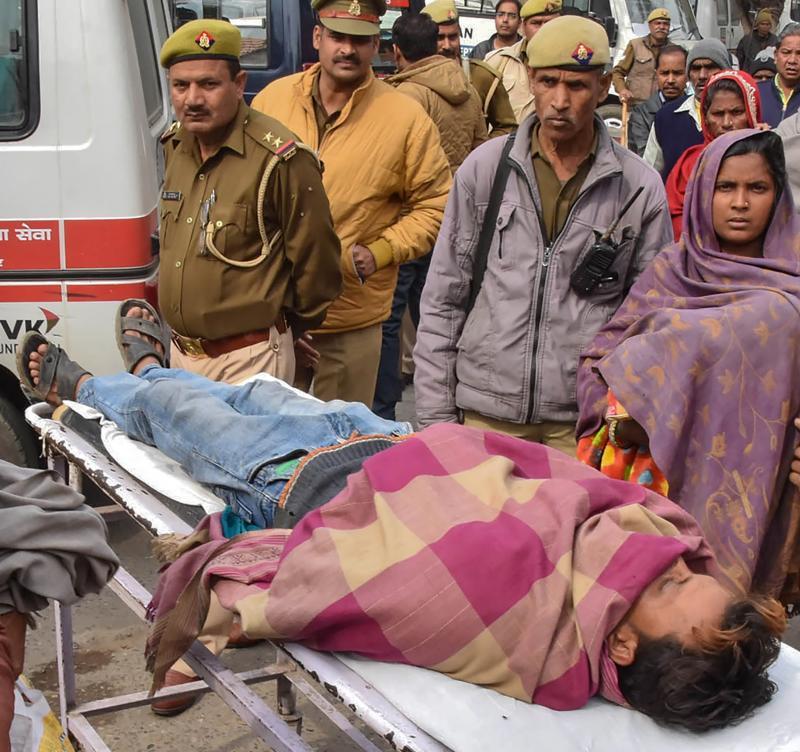 An outbreak of methanol poisoning is blamed for more than 100 deaths in northern India. Here, a man is admitted to Saharanpur Civil Hospital after getting sick from toxic locally made alcohol in Uttar Pradesh. An outbreak of methanol poisoning is blamed for more than 100 deaths in northern India. Here, a man is admitted to Saharanpur Civil Hospital after getting sick from toxic locally made alcohol in Uttar Pradesh.