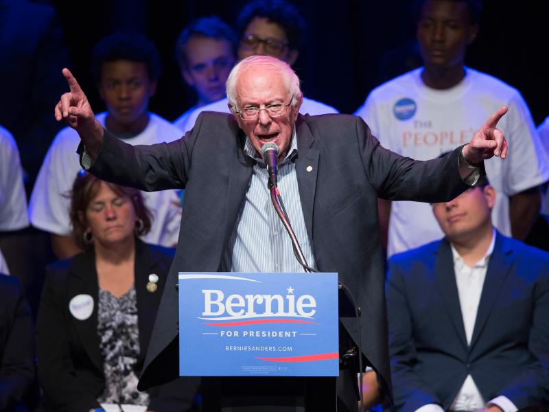 Democratic Sen. Bernie Sanders, along with Republican presidential candidate Ben Carson, is the champ of getting small donations. Democratic Sen. Bernie Sanders, along with Republican presidential candidate Ben Carson, is the champ of getting small donations.