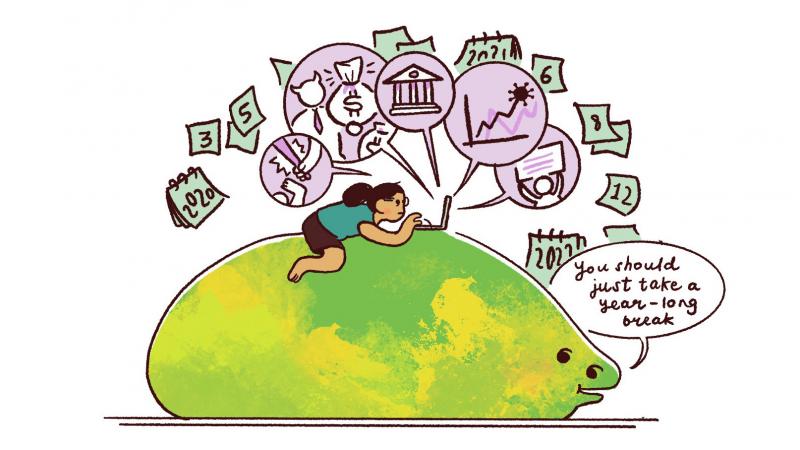 Cartoonist Joy Ho found creative ways to reconnect with a passion for life by turning self-care into care for others. Cartoonist Joy Ho found creative ways to reconnect with a passion for life by turning self-care into care for others.