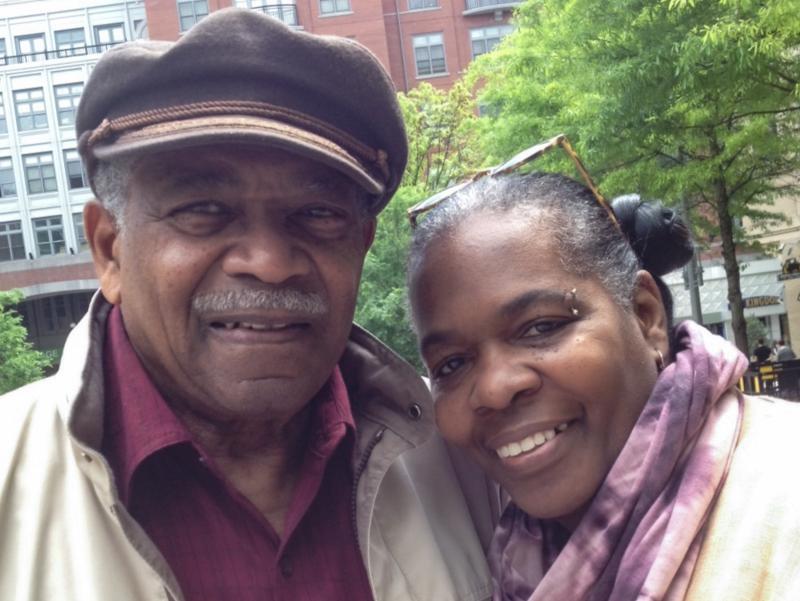 Keris Myrick, right, who has schizophrenia, with her father, Dr. Howard Myrick. Keris Myrick, right, who has schizophrenia, with her father, Dr. Howard Myrick.
