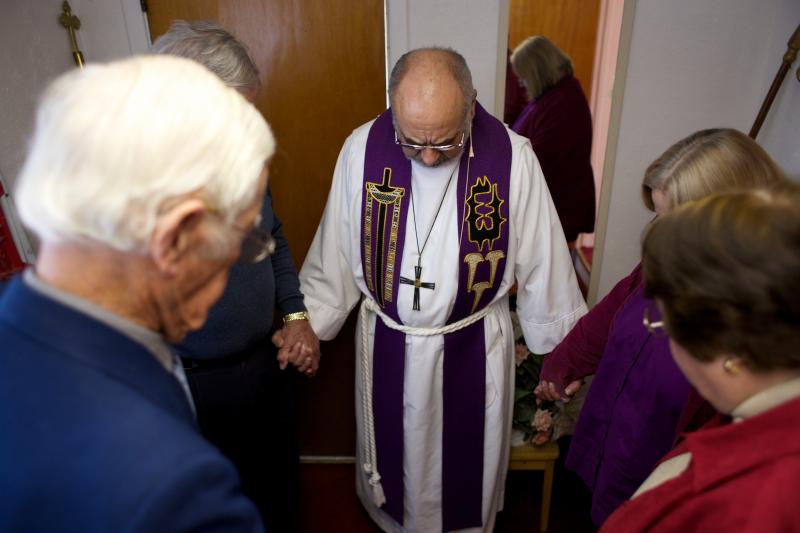 The Rev. Vernon Holmes leads a Lutheran congregation near Sacramento, Calif., that supports the state's right-to-die bill. He describes his faith as promoting quality of life. The Rev. Vernon Holmes leads a Lutheran congregation near Sacramento, Calif., that supports the state's right-to-die bill. He describes his faith as promoting quality of life.