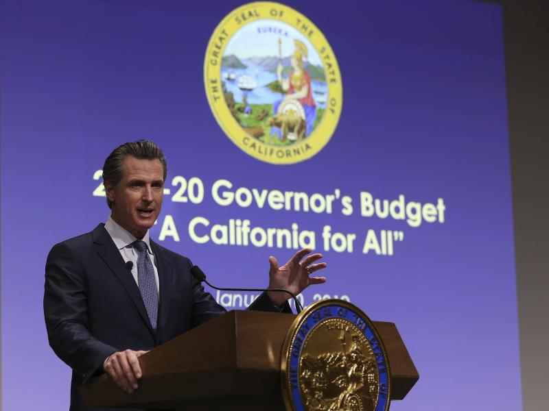 California Gov. Gavin Newsom, pictured in January, must sign off on the latest state budget by June 15. The new $213 billion plan includes an expansion of the state's Medicaid program for low-income adults under the age of 26, regardless of immigration st California Gov. Gavin Newsom, pictured in January, must sign off on the latest state budget by June 15. The new $213 billion plan includes an expansion of the state's Medicaid program for low-income adults under the age of 26, regardless of immigration st