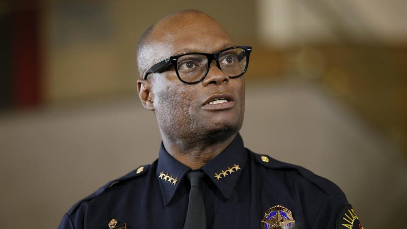 Dallas Police Chief David Brown briefs the media about a shooting at Dallas Police headquarters on June 15, 2015. Dallas Police Chief David Brown briefs the media about a shooting at Dallas Police headquarters on June 15, 2015.