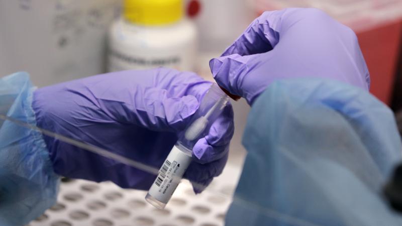 Massachusetts parents sent their child to Attleboro High School despite knowing the teenager was infected with the coronavirus. Above, a coronavirus test is performed at Boston University in July. Massachusetts parents sent their child to Attleboro High School despite knowing the teenager was infected with the coronavirus. Above, a coronavirus test is performed at Boston University in July.