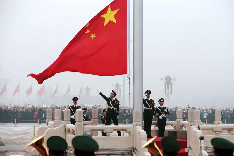 Honor guards attend a flag-raising ceremony at Tiananmen Square in 2017. Under President Xi Jinping, China has ambitiously pressed its advantage almost everywhere at once. Honor guards attend a flag-raising ceremony at Tiananmen Square in 2017. Under President Xi Jinping, China has ambitiously pressed its advantage almost everywhere at once.