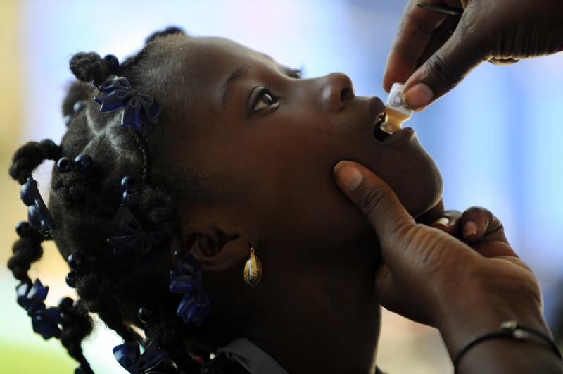 A child receives the second dose of the cholera vaccine in Saut d'Eau, Haiti, last September. A child receives the second dose of the cholera vaccine in Saut d'Eau, Haiti, last September.