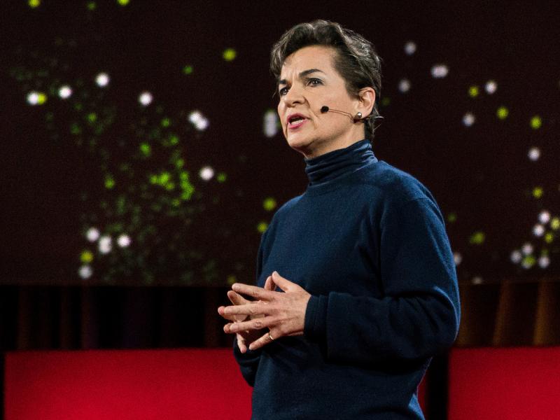 Christiana Figueres speaks at TED2016 - Dream, February 15-19, 2016, Vancouver Convention Center, Vancouver, Canada. Photo: Bret Hartman / TED Christiana Figueres speaks at TED2016 - Dream, February 15-19, 2016, Vancouver Convention Center, Vancouver, Canada. Photo: Bret Hartman / TED