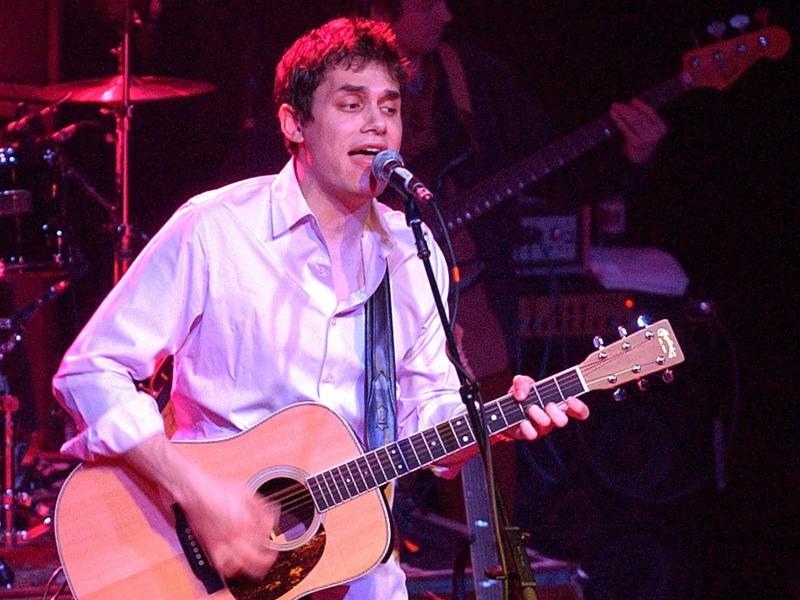 John Mayer performs at Irving Plaza in February 2002 in support of his debut full-length studio album, Room for Squares. John Mayer performs at Irving Plaza in February 2002 in support of his debut full-length studio album, Room for Squares.