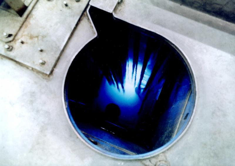 The core of the RBT-3 reactor at the Research Institute of Atomic Reactors in Dimitrovgrad, Russia. Some scientists suspect the institute's work on medical isotopes might explain radioactivity detected over Europe. The core of the RBT-3 reactor at the Research Institute of Atomic Reactors in Dimitrovgrad, Russia. Some scientists suspect the institute's work on medical isotopes might explain radioactivity detected over Europe.