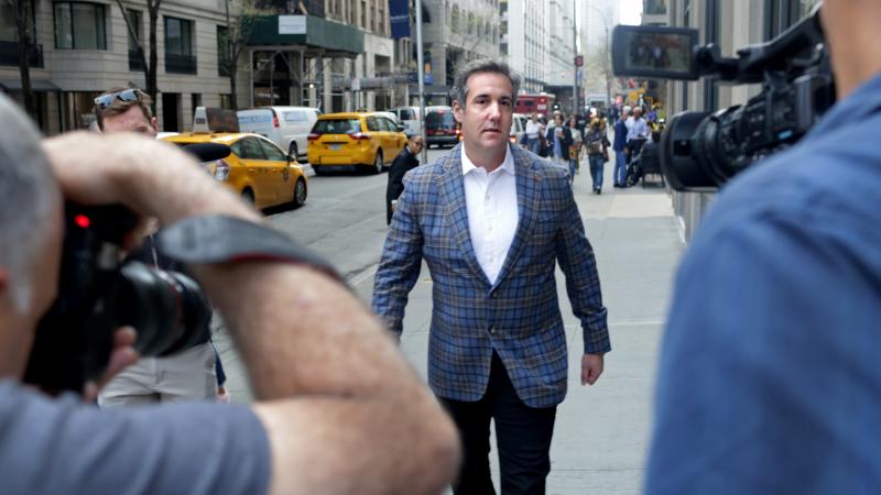 Michael Cohen, President Trump's personal attorney, will appear in court Monday afternoon, as his attorneys argue that he should get a first look at documents seized from him last week, to decide if they violate attorney-client privilege laws. Michael Cohen, President Trump's personal attorney, will appear in court Monday afternoon, as his attorneys argue that he should get a first look at documents seized from him last week, to decide if they violate attorney-client privilege laws.