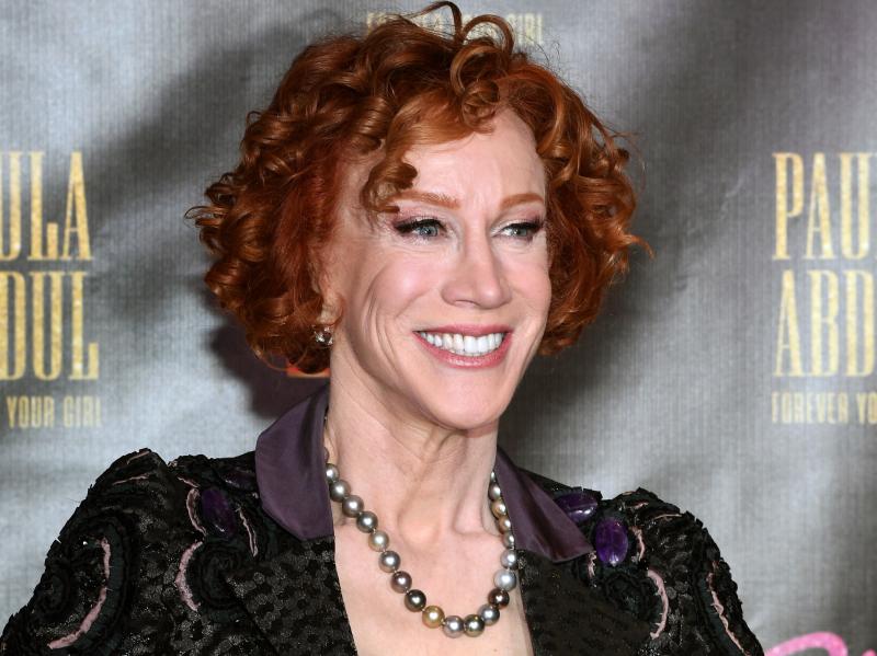 Comedian Kathy Griffin attends the official opening of Paula Abdul's Flamingo Las Vegas residency "Paula Abdul: Forever Your Girl" at The Cromwell Las Vegas on October 24, 2019. Comedian Kathy Griffin attends the official opening of Paula Abdul's Flamingo Las Vegas residency "Paula Abdul: Forever Your Girl" at The Cromwell Las Vegas on October 24, 2019.
