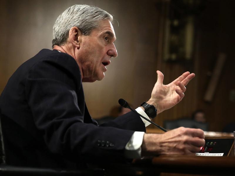 Then-FBI Director Robert Mueller testified during a Senate hearing in 2013. Lawmakers are studying old film to prepare for his hearings scheduled for next week. Then-FBI Director Robert Mueller testified during a Senate hearing in 2013. Lawmakers are studying old film to prepare for his hearings scheduled for next week.