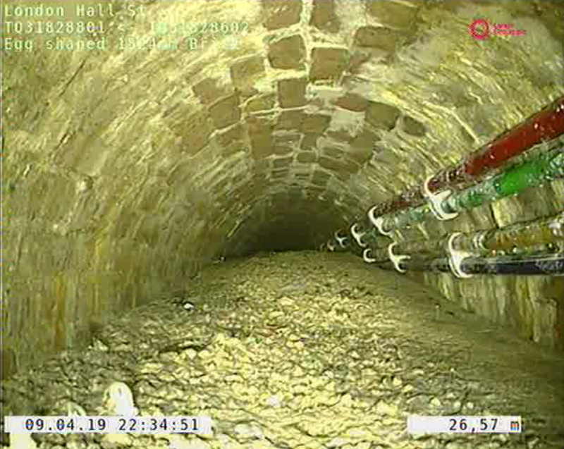 Thames Water says it is removing a massive "concreteberg" from London's sewer system. Thames Water says it is removing a massive "concreteberg" from London's sewer system.