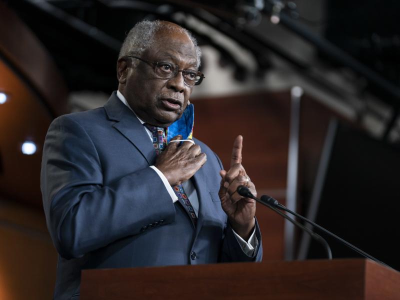 Rep. James E. Clyburn, D-S.C., has asked Trump administration officials to account for how and why they selected particular companies to provide personal protective equipment. Rep. James E. Clyburn, D-S.C., has asked Trump administration officials to account for how and why they selected particular companies to provide personal protective equipment.