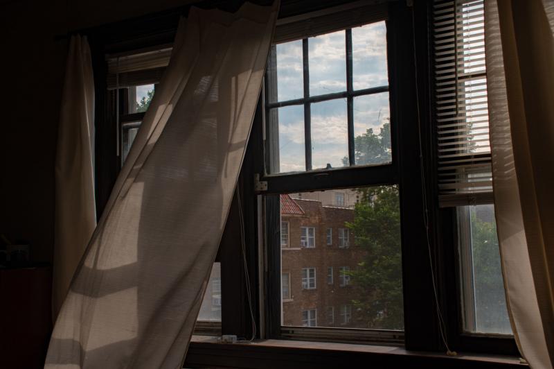 Cracking a window can help reduce your risk of infection by COVID pathogens. Cracking a window can help reduce your risk of infection by COVID pathogens.