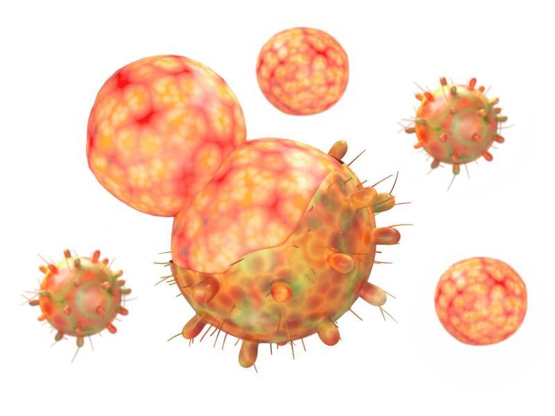 A 3D-generated image of the coronavirus variant of concern known as omicron. The little bumps are spike proteins (see definition below). A 3D-generated image of the coronavirus variant of concern known as omicron. The little bumps are spike proteins (see definition below).