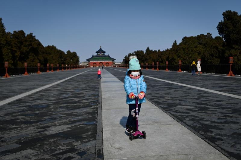 A girl in a park in Beijing on Feb. 15. Researchers are looking at the impact of the newly identified coronavirus on children. A girl in a park in Beijing on Feb. 15. Researchers are looking at the impact of the newly identified coronavirus on children.