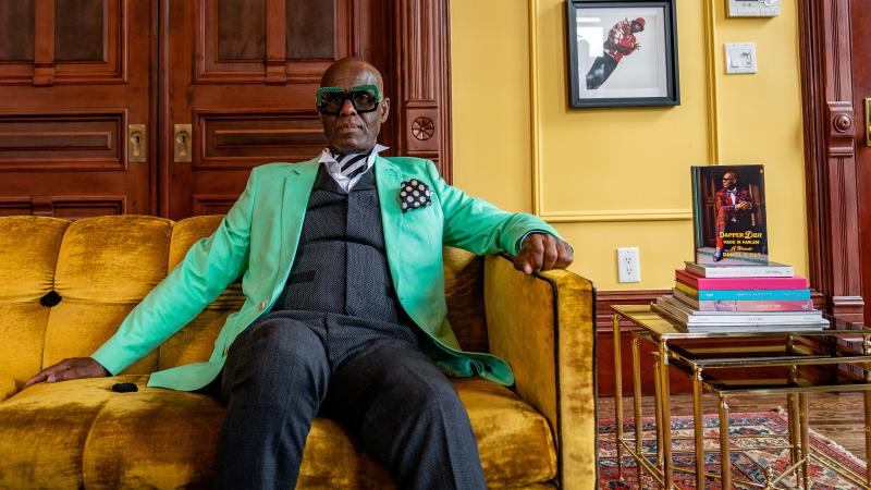 "I consider myself one who creates clothes, and fashions clothes, and uses it as a vehicle to fashion young minds," says clothier Dapper Dan. "I consider myself one who creates clothes, and fashions clothes, and uses it as a vehicle to fashion young minds," says clothier Dapper Dan.