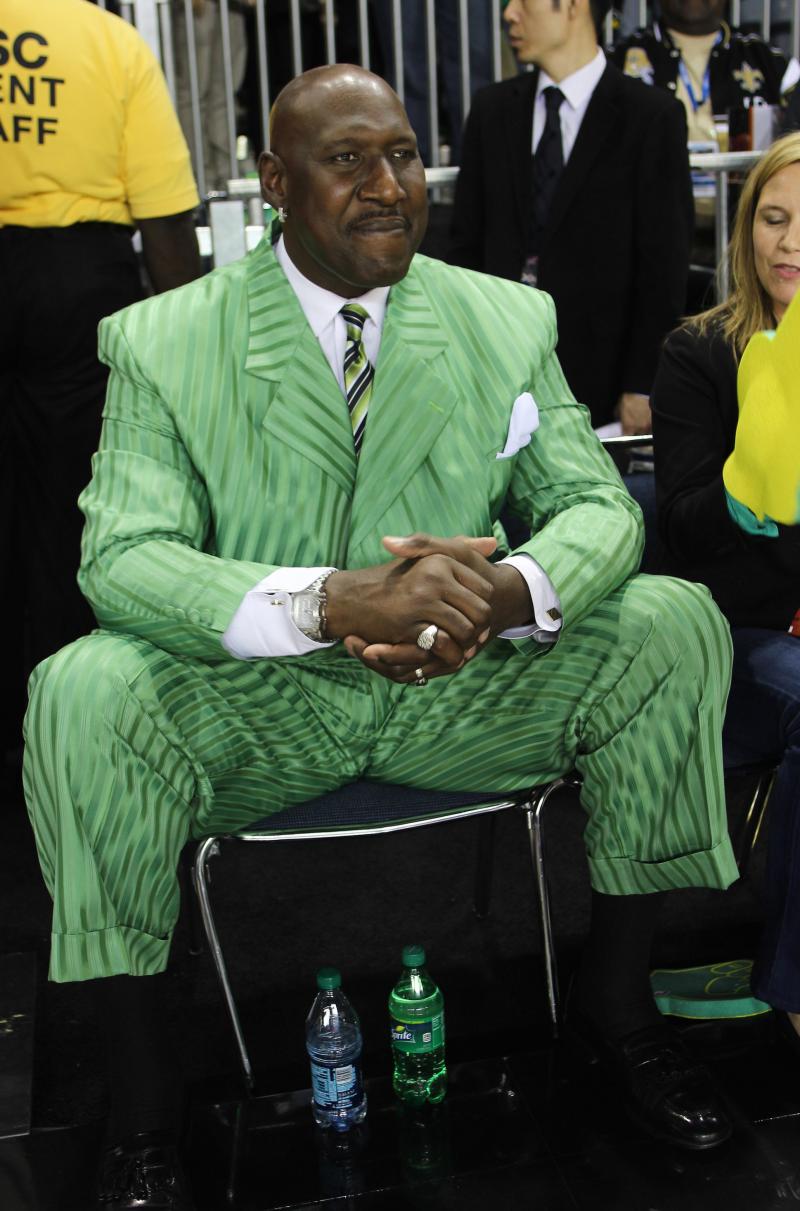 Darryl Dawkins, seen here at the 2013 NBA All-Star Celebrity Game, died Thursday at age 58. Darryl Dawkins, seen here at the 2013 NBA All-Star Celebrity Game, died Thursday at age 58.