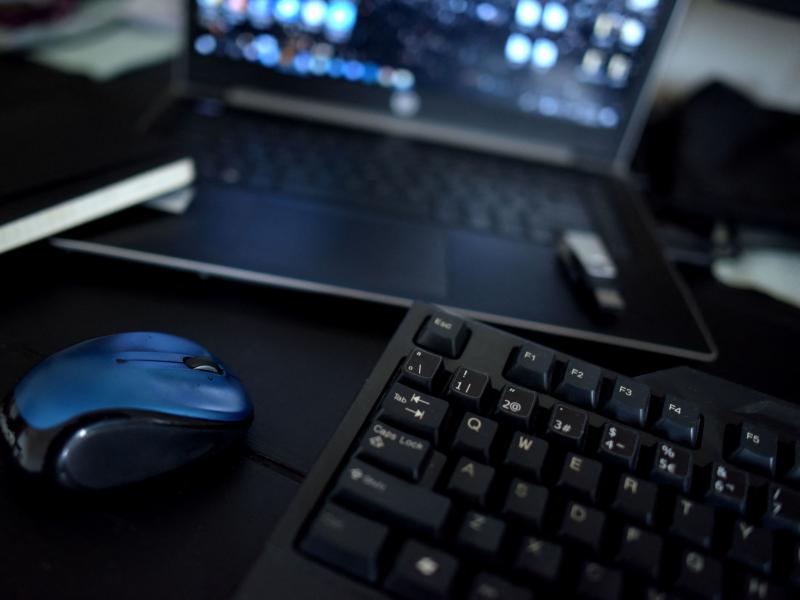 A computer mouse, keyboard and monitor is seen in 2021. A computer mouse, keyboard and monitor is seen in 2021.