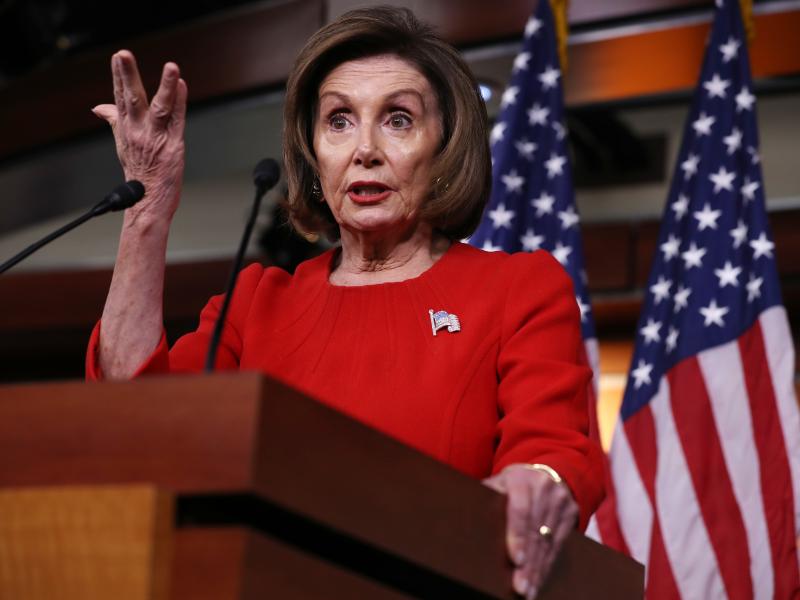 Speaker of the House Nancy Pelosi, D-Calif., has been seeking a short-term deal to fund the government through Dec. 20. Currently, federal agencies are set to run out of money on Thursday. Speaker of the House Nancy Pelosi, D-Calif., has been seeking a short-term deal to fund the government through Dec. 20. Currently, federal agencies are set to run out of money on Thursday.