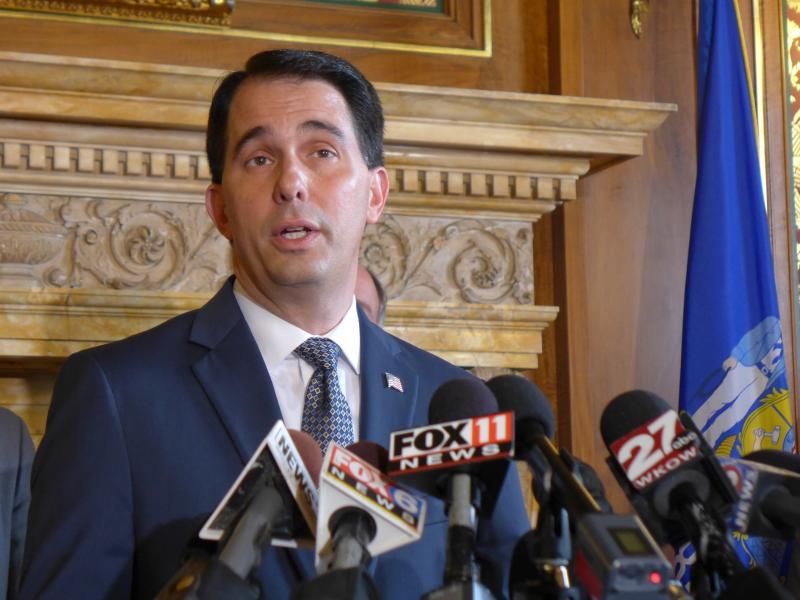 Republican Gov. Scott Walker says Wisconsin law doesn't require him to hold special elections for two legislative seats, which some say his party could have trouble keeping. Republican Gov. Scott Walker says Wisconsin law doesn't require him to hold special elections for two legislative seats, which some say his party could have trouble keeping.