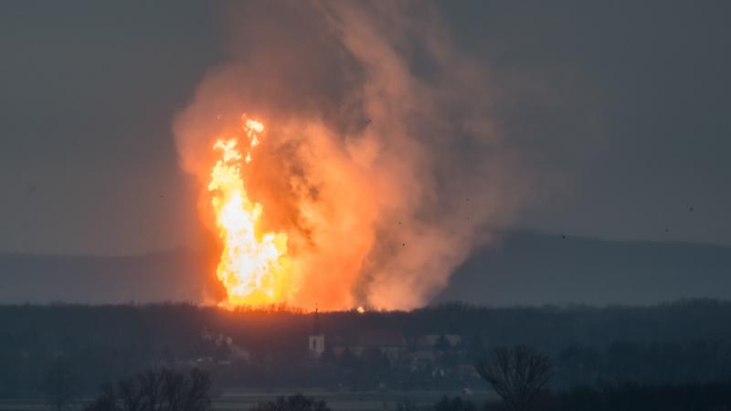 An explosion tore through an Austrian gas pipeline hub at Baumgarten on Tuesday. At least one person was killed, and now onlookers fear the explosion could send shock waves through the European gas supply. An explosion tore through an Austrian gas pipeline hub at Baumgarten on Tuesday. At least one person was killed, and now onlookers fear the explosion could send shock waves through the European gas supply.
