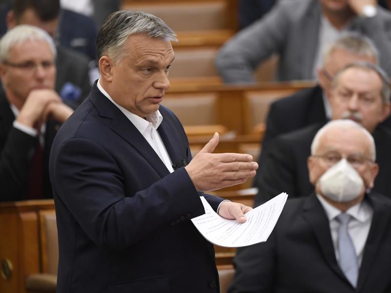 Hungarian Prime Minister Viktor Orban last month, when lawmakers granted him the power to rule indefinitely by decree. One aspect of the law, ostensibly passed to cope with the coronavirus, calls for prison terms for those convicted of spreading falsehood Hungarian Prime Minister Viktor Orban last month, when lawmakers granted him the power to rule indefinitely by decree. One aspect of the law, ostensibly passed to cope with the coronavirus, calls for prison terms for those convicted of spreading falsehood