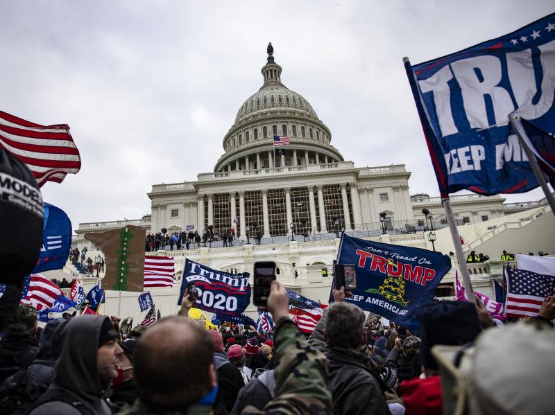 The Jan. 6 attack on the U.S. Capitol raised alarm bells for a think tank studying democracy. The Jan. 6 attack on the U.S. Capitol raised alarm bells for a think tank studying democracy.