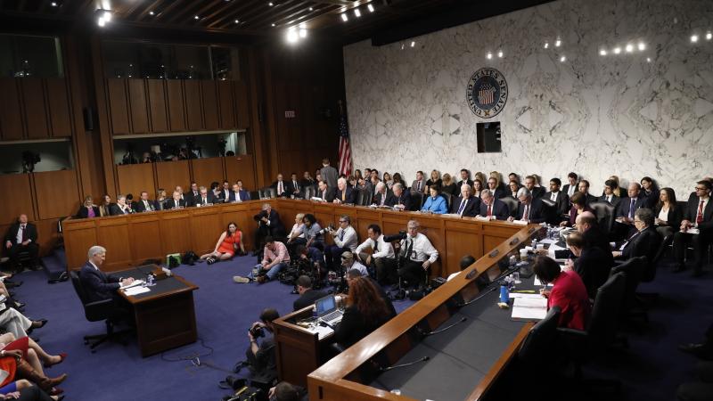 Supreme Court nominee Neil Gorsuch hears senators' opening statements on Monday for the first day of his confirmation hearings. Supreme Court nominee Neil Gorsuch hears senators' opening statements on Monday for the first day of his confirmation hearings.