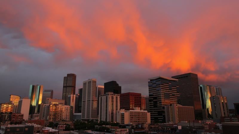 Denver is pitching its high quality of life to draw Amazon to build a new headquarters there. Denver is pitching its high quality of life to draw Amazon to build a new headquarters there.