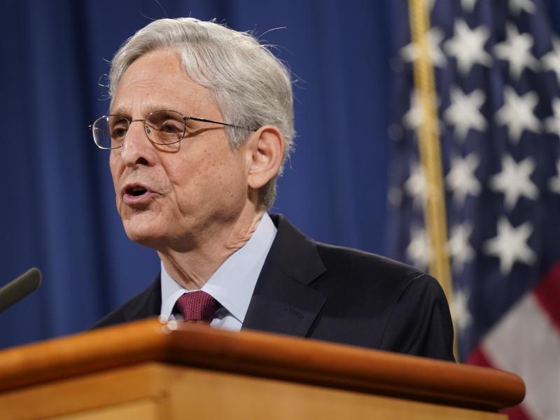 Attorney General Merrick Garland, in a 2021 photo, said a Missouri gun rights law impedes law enforcement in the state. The Department of Justice sued Wednesday to enjoin the law. Attorney General Merrick Garland, in a 2021 photo, said a Missouri gun rights law impedes law enforcement in the state. The Department of Justice sued Wednesday to enjoin the law.