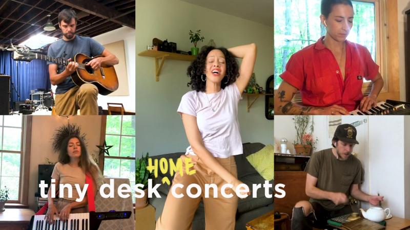 Dirty Projectors plays a Tiny Desk (Home) Concert. Dirty Projectors plays a Tiny Desk (Home) Concert.