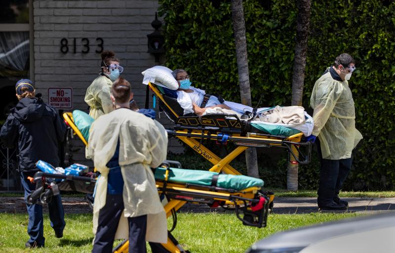 All 84 residents of Magnolia Rehabilitation and Nursing Center in Riverside, Calif., were evacuated from the facility in early April after 39 residents tested positive for the coronavirus. All 84 residents of Magnolia Rehabilitation and Nursing Center in Riverside, Calif., were evacuated from the facility in early April after 39 residents tested positive for the coronavirus.