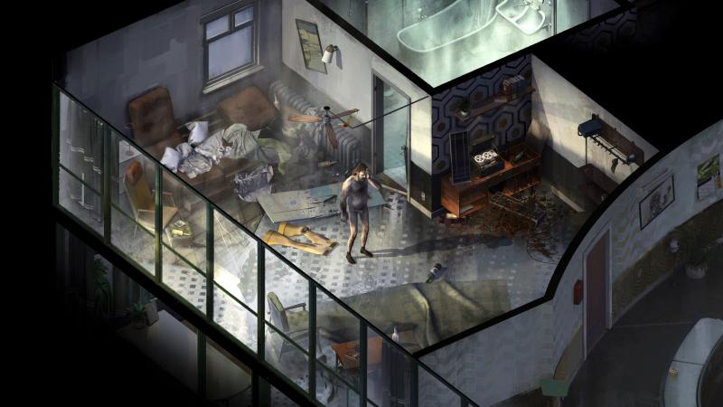 At the start of Disco Elysium, you wake up in a crummy hostel room, without your memories — and without your pants. At the start of Disco Elysium, you wake up in a crummy hostel room, without your memories — and without your pants.