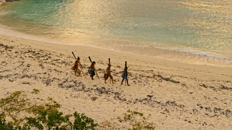 Black alums of the unscripted CBS hit say the show routinely stereotypes Black contestants. They say Survivor's production is hampered by systemic racism that makes it tougher for Black participants to succeed. Above, contestants on the latest season, Sur Black alums of the unscripted CBS hit say the show routinely stereotypes Black contestants. They say Survivor's production is hampered by systemic racism that makes it tougher for Black participants to succeed. Above, contestants on the latest season, Sur