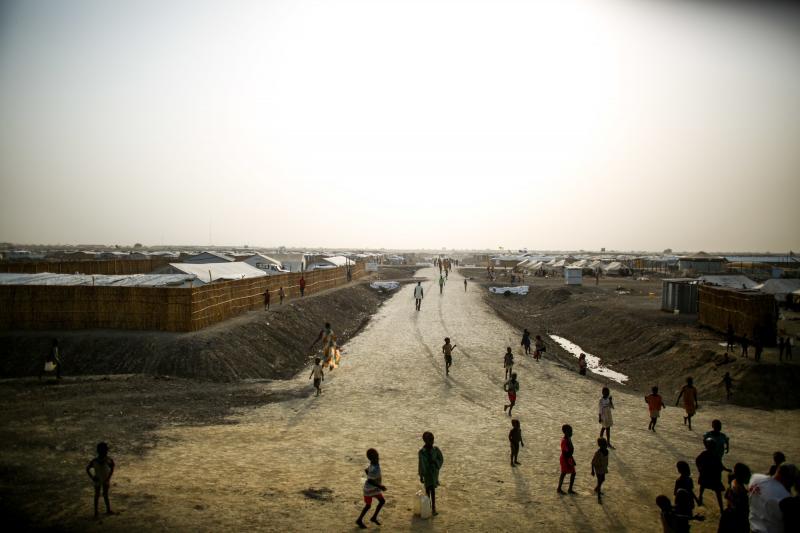 A dirt road cuts through a sprawling Doctors Without Borders camp in South Sudan. In a letter, 1,000 current and former employees are accusing the aid group of racism and white supremacy. A dirt road cuts through a sprawling Doctors Without Borders camp in South Sudan. In a letter, 1,000 current and former employees are accusing the aid group of racism and white supremacy.