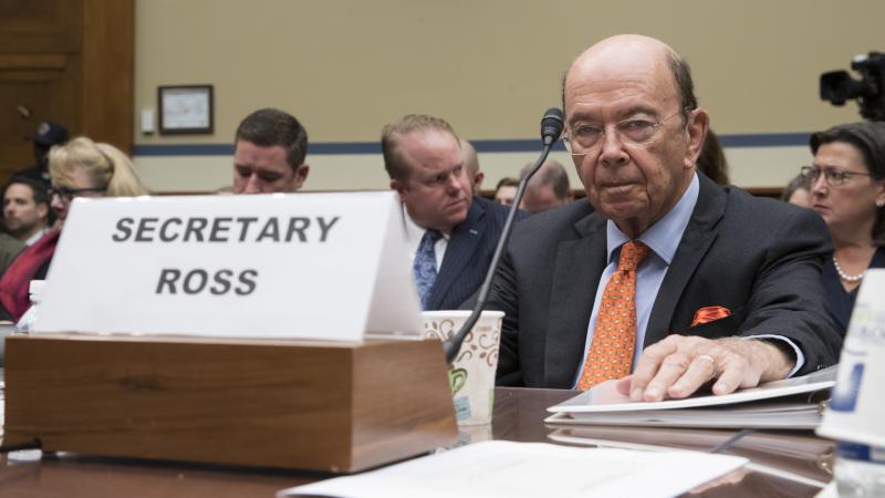Commerce Secretary Wilbur Ross, who oversees the Census Bureau, appears before the House Committee on Oversight and Government Reform to discuss the 2020 census, in Washington, D.C., in October 2017. Commerce Secretary Wilbur Ross, who oversees the Census Bureau, appears before the House Committee on Oversight and Government Reform to discuss the 2020 census, in Washington, D.C., in October 2017.