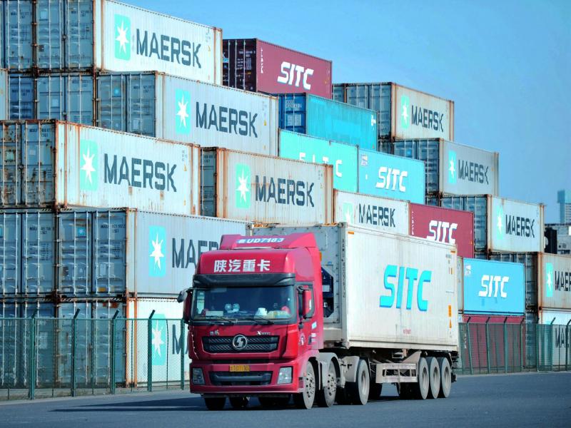 Containers are stacked at the port in Qingdao, in China's eastern Shandong province. A new trade deal dictates that China buy more from the U.S., but that has other trading partners worried. Containers are stacked at the port in Qingdao, in China's eastern Shandong province. A new trade deal dictates that China buy more from the U.S., but that has other trading partners worried.
