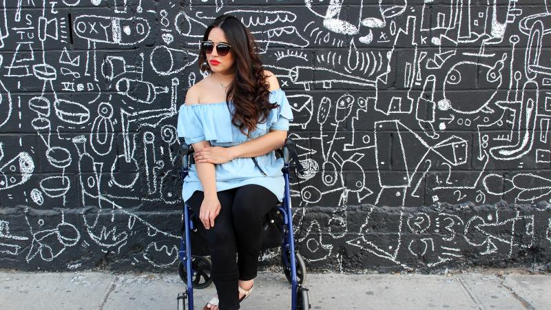 Maryangel Garcia Ramos, 32, is a disability activist from Mexico. Maryangel Garcia Ramos, 32, is a disability activist from Mexico.
