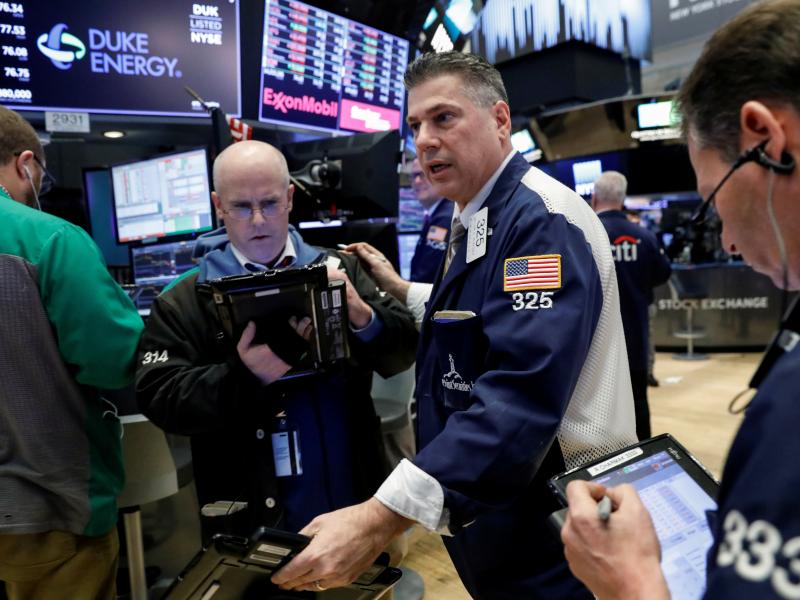 The floor of the New York Stock Exchange on Thursday. The Dow Jones industrial average tumbled after the Trump administration announced plans to impose tariffs on Chinese imports. The floor of the New York Stock Exchange on Thursday. The Dow Jones industrial average tumbled after the Trump administration announced plans to impose tariffs on Chinese imports.